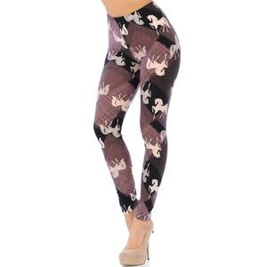 Reg One Size Horse print Women's Leggings‎